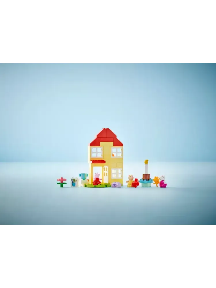 Конструктор Duplo 10432 Свинка Пеппа: домик для дня рождения