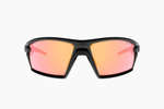 Спортивные очки с диоптриями Demetz Mud / Mat Black / Shiny Black 67-16 Turquoise Photochromic With Red Revo Cat.1 to 3