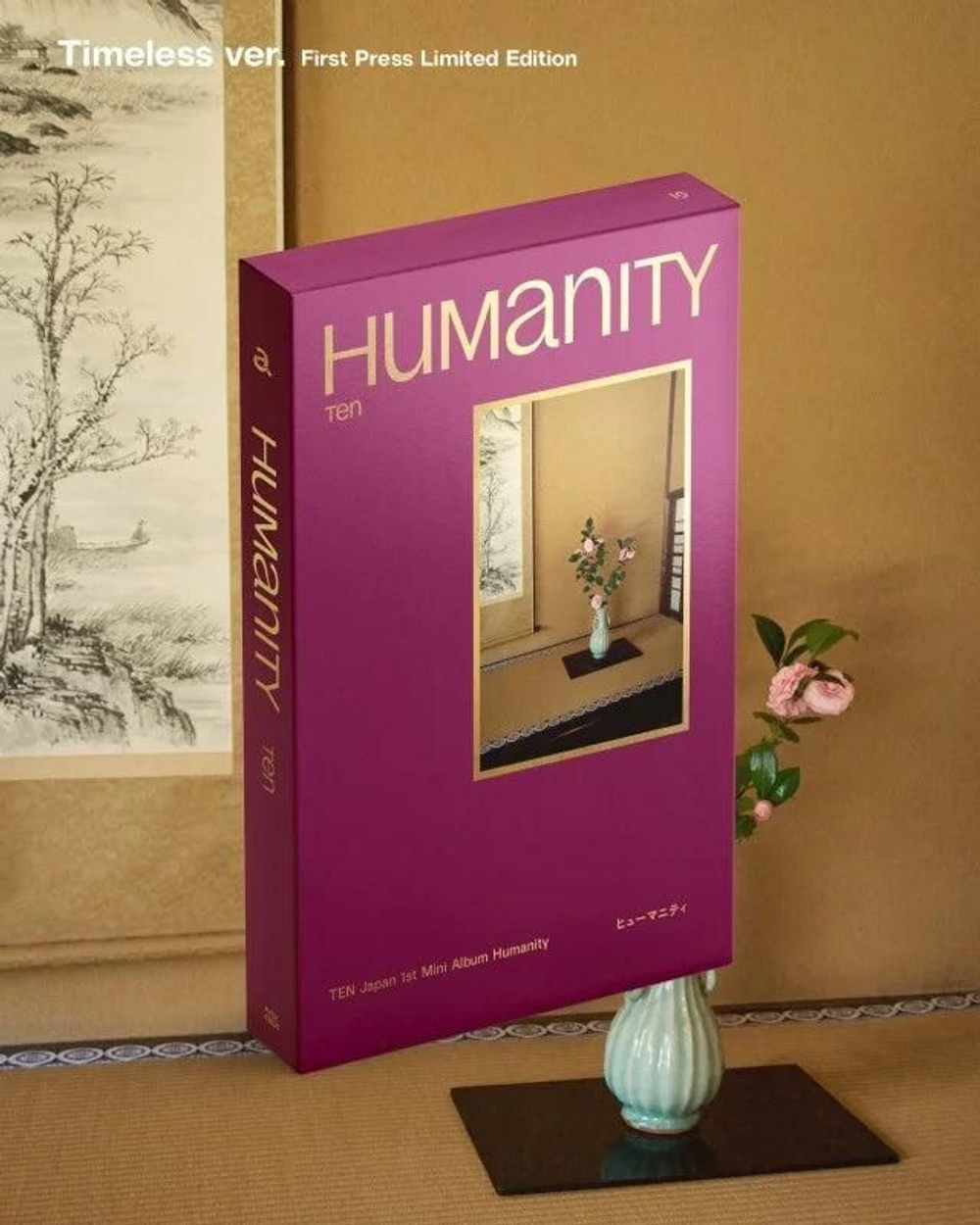 Альбом TEN - Humanity Japan 1st Mini Album LIMITED Edition TIMELESS Version