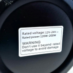 Автомобильный портативный чайник 12-24В 1.5л чёрный AR-21K (1 шт.) -