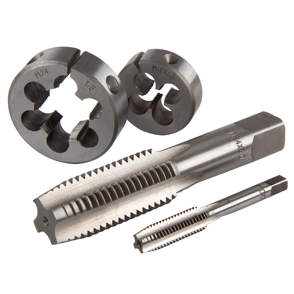 МАСТАК (351-00051CP) Набор метчиков и плашек SK-5 M6-M24, кейс, 51 предмет, в комплекте набор пассатижей