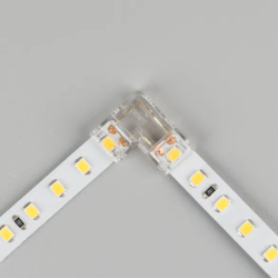 Коннектор угловой FIX-MONO-8mm-2pin-STS (Arlight, Прозрачный) 047195