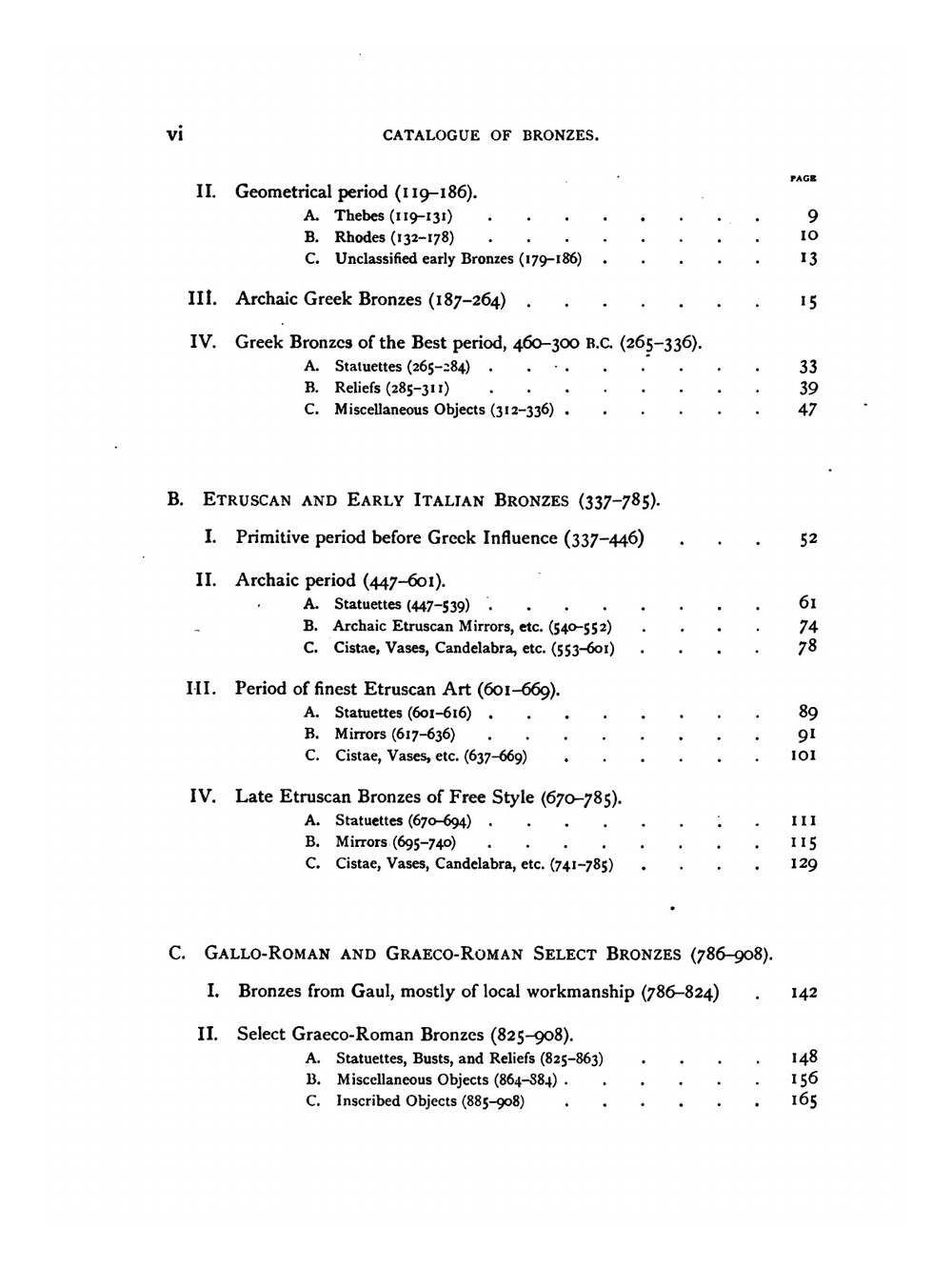 Catalogue of the bronzes, Greek, Roman, and Etruscan, in the Department of Greek and Roman Antiquities, British Museum | Henry Beauchamp Walters