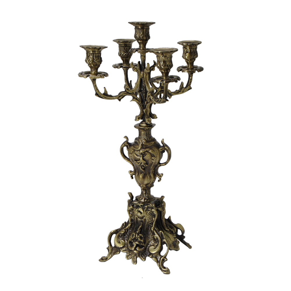 Bello De Bronze Канделябр Принципал 5-ти рожковый, антик