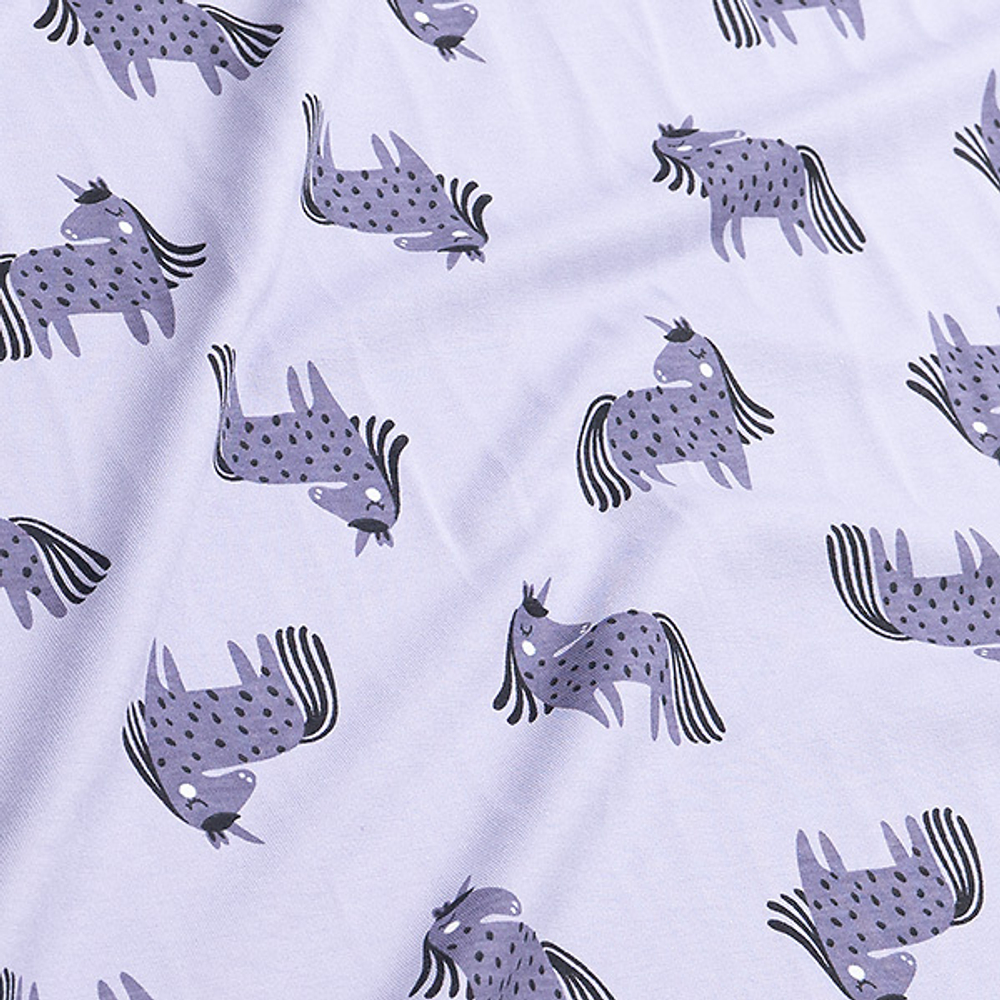 Кулирная гладь с рисунком, 100% хлопок, 150 гр/м2, 185 см