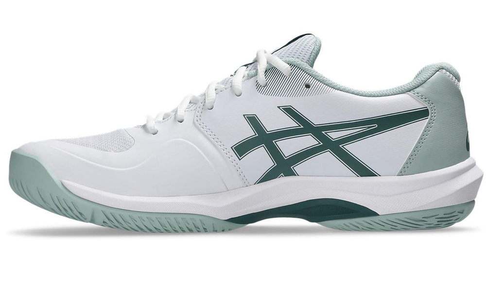 Мужские теннисные кроссовки Asics Game FF - white/dark neptune
