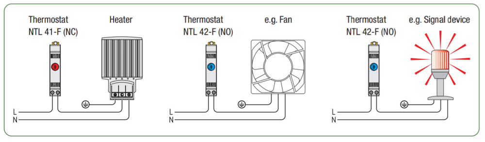 Термостат NT42-F (NO)
