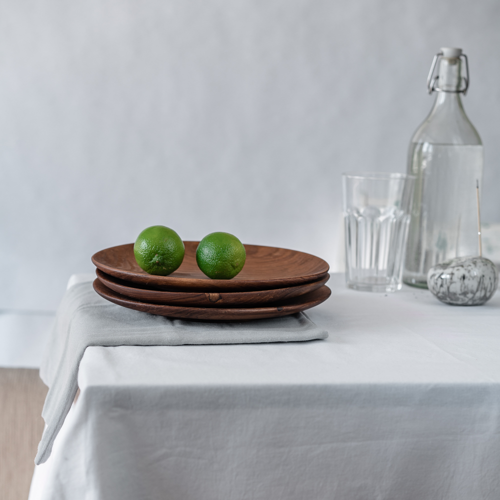 Набор деревянных тарелок Art of Siberia из сибирского кедра TN62