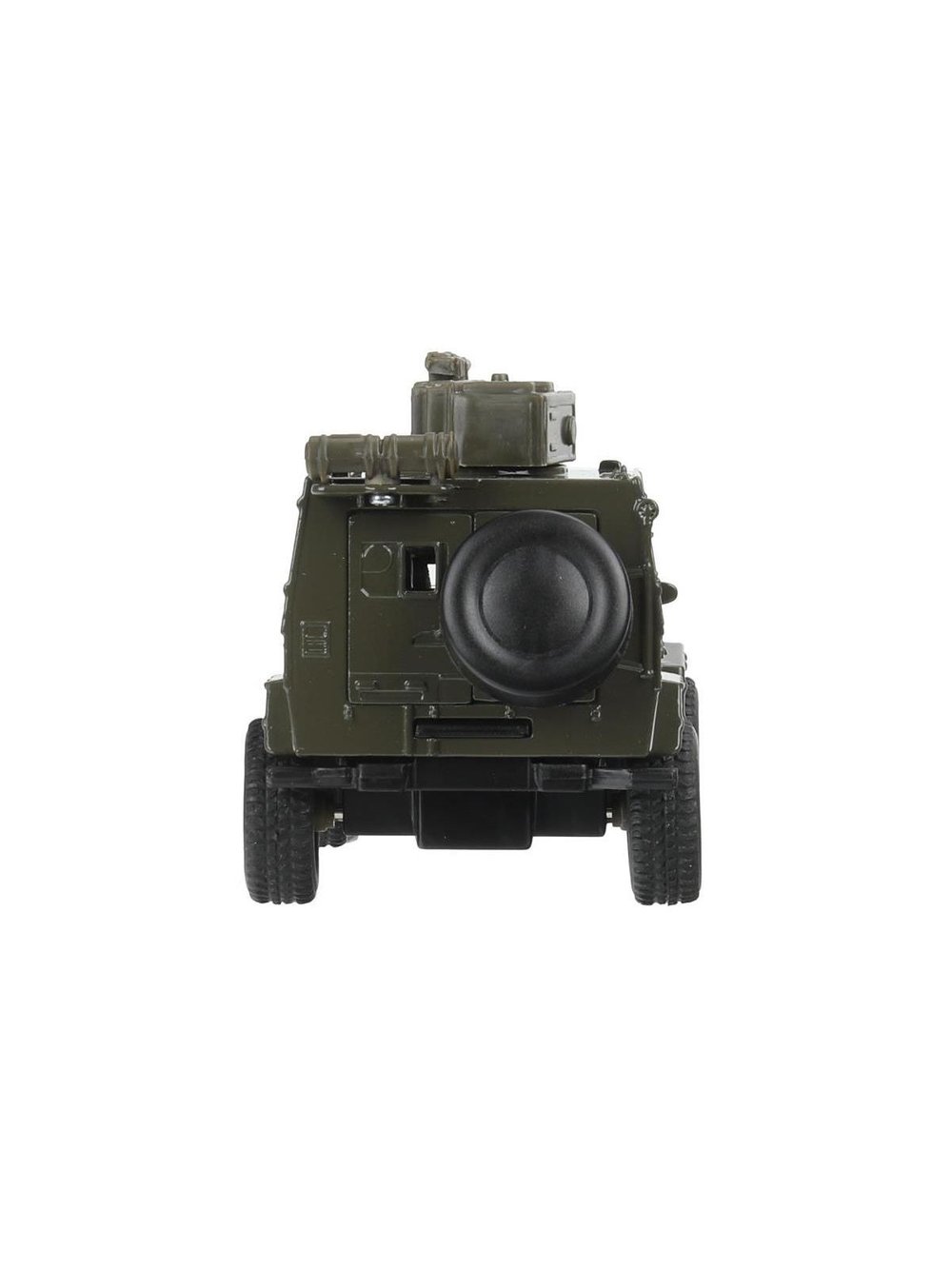 Машинка детская металлическая 12 см военная