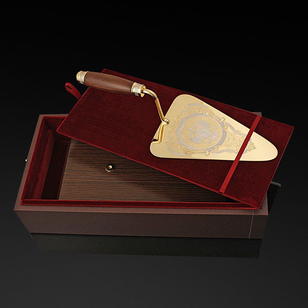 Мастерок  сувенирный  "Герб РФ"