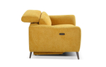 Кресло-реклайнер Lafayette желтое