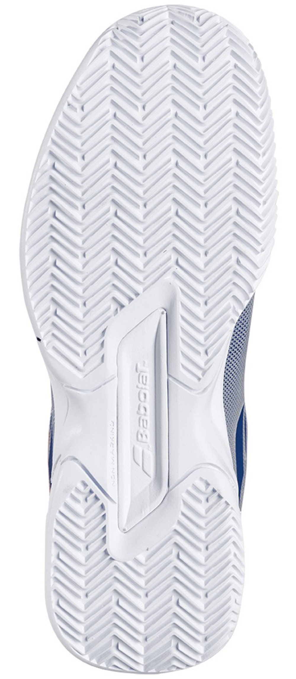 детские Кроссовки теннисные Babolat Jet Clay Junior - white/pureed pumpkin