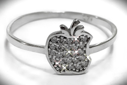 "Эстерелла" - серебряное кольцо 925 пробы