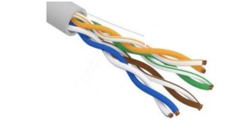 Кабель витая пара U/UTP 5e кат. 4 пары Rexant 01-0043-R