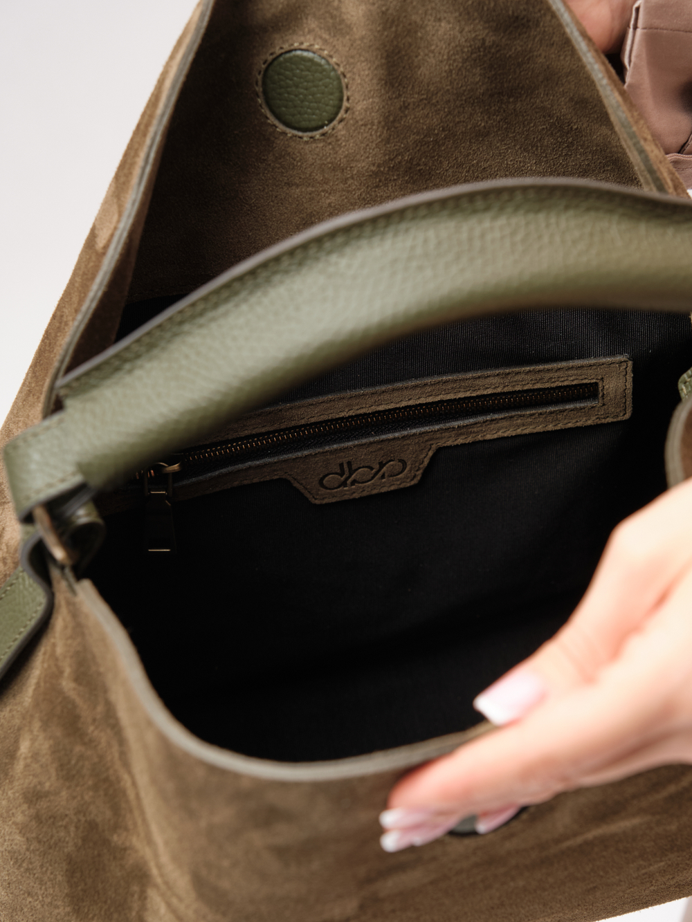 Сумка Andrea DBR 31374 тундра/велюр