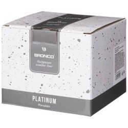 ЧАЙНЫЙ НАБОР BRONCO "PLATINUM" НА 2 ПЕР. 4 ПР. 330 МЛ (КОР=12НАБ.)