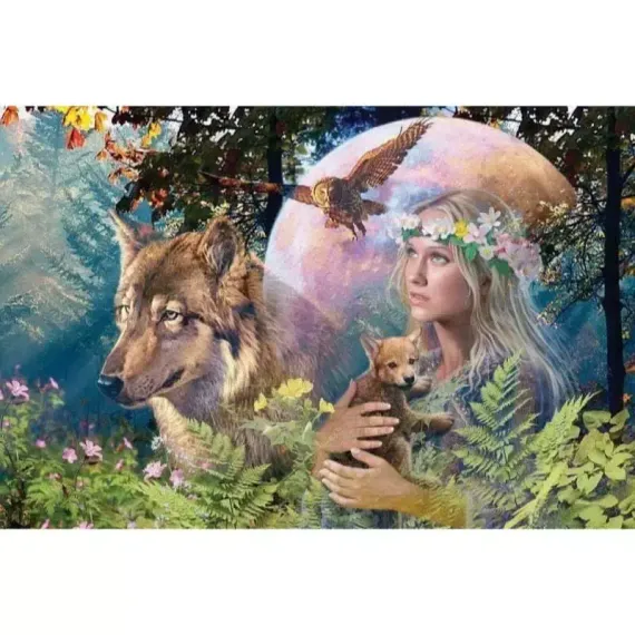 Puzzle Lady of the Forest 3000 pcs