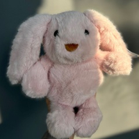 Зайка розовый