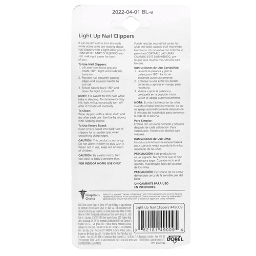 Safety 1st, Light Up Nail, кусачки, 1 шт.