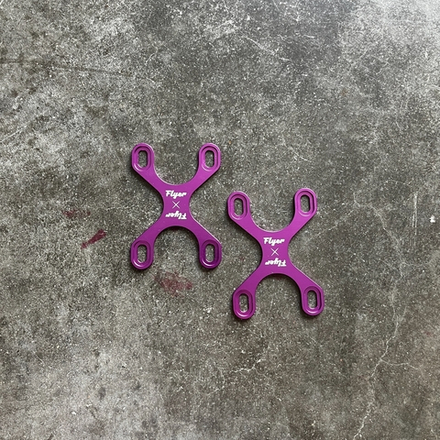 Пластины под болты Travelol Flyer X Pink