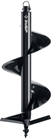 Шнек ЗУБР для мотобуров, однозаходный Д-250 мм, грунт