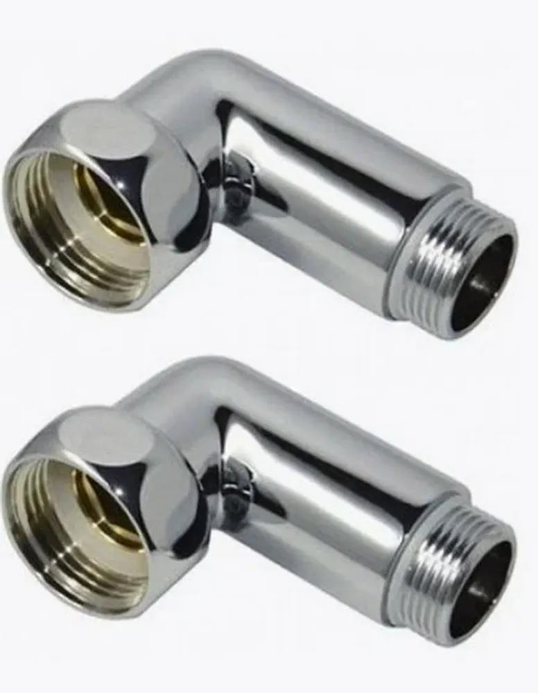 Угловое соединение для п/с хром 3/4" г/ш TIM