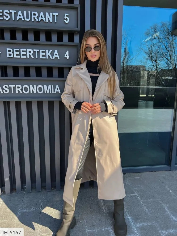 Тренч IH-5162 Фабрика Моды