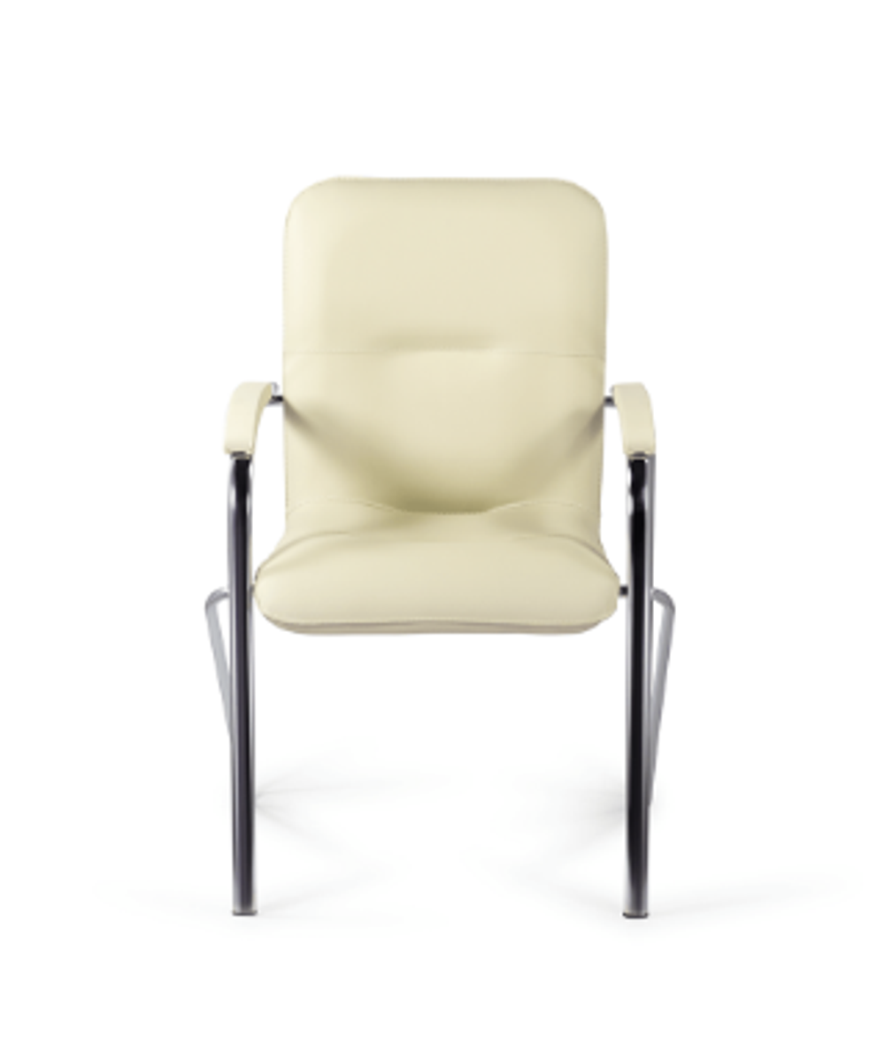 Кресло Самба Софт хром, экокожа Santorini