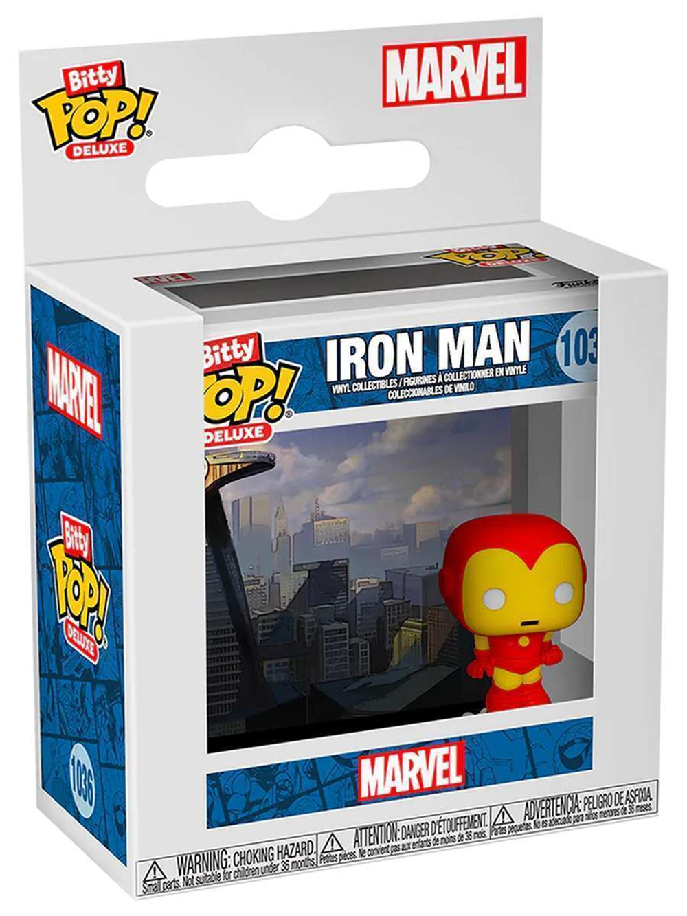 Фигурка Funko Bitty POP! Deluxe Iron Man (Avenger Tower) (1036) 81301