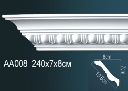 Карниз потолочный AA008