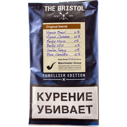 Табак трубочный THE BRISTOL Original blend, (кисет 40гр.)
