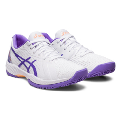 Женские теннисные кроссовки ASICS Solution Swift FF Clay Court Shoe Women - White, Lilac