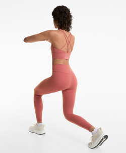 OYSHO Легинсы Comfortlux длиной до щиколотки с высокой посадкой, розоватый