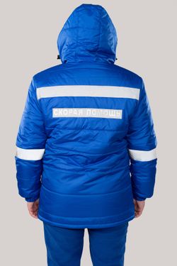 Куртка утепленная мужская Скорая Помощь MedicLine (Dewspo)