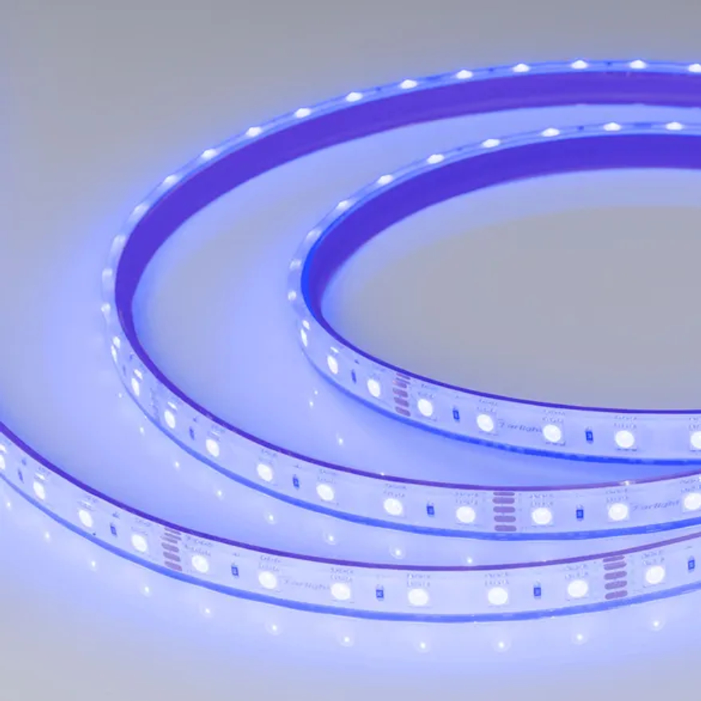 Светодиодная лента герметичная RTW-PFS-B60-13mm 24V RGB (14.4 W/m, IP68, 5060, 5m) (Arlight, 14.4 Вт/м, IP68) 033791