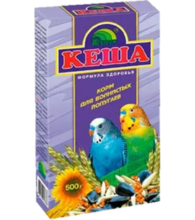 Кеша для волнистых попугаев 500гр.