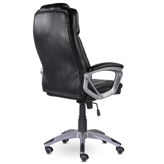 Кресло М-704 Ройс/Royce silver PL S-0401 (черный)