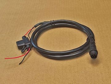 NMEA 2000 M12 5pin Кабель питания с предохранителем 1 метр