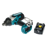 Makita DTW1001RTJ аккумуляторный ударный гайковерт (2 x 5 Ач, ЗУ)