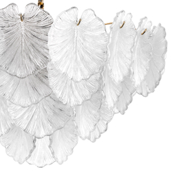 799122 Люстра RETRO 12х8W (led) E14 ЗОЛОТО/ПРОЗРАЧНЫЙ