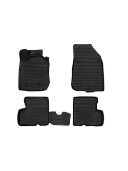 Коврики в салон для RENAULT Duster 4WD, 2011-2015, 4 шт. (Повышенная устойчивость, повышенная износостойкость) FORMAT.3D.41.28.210KH