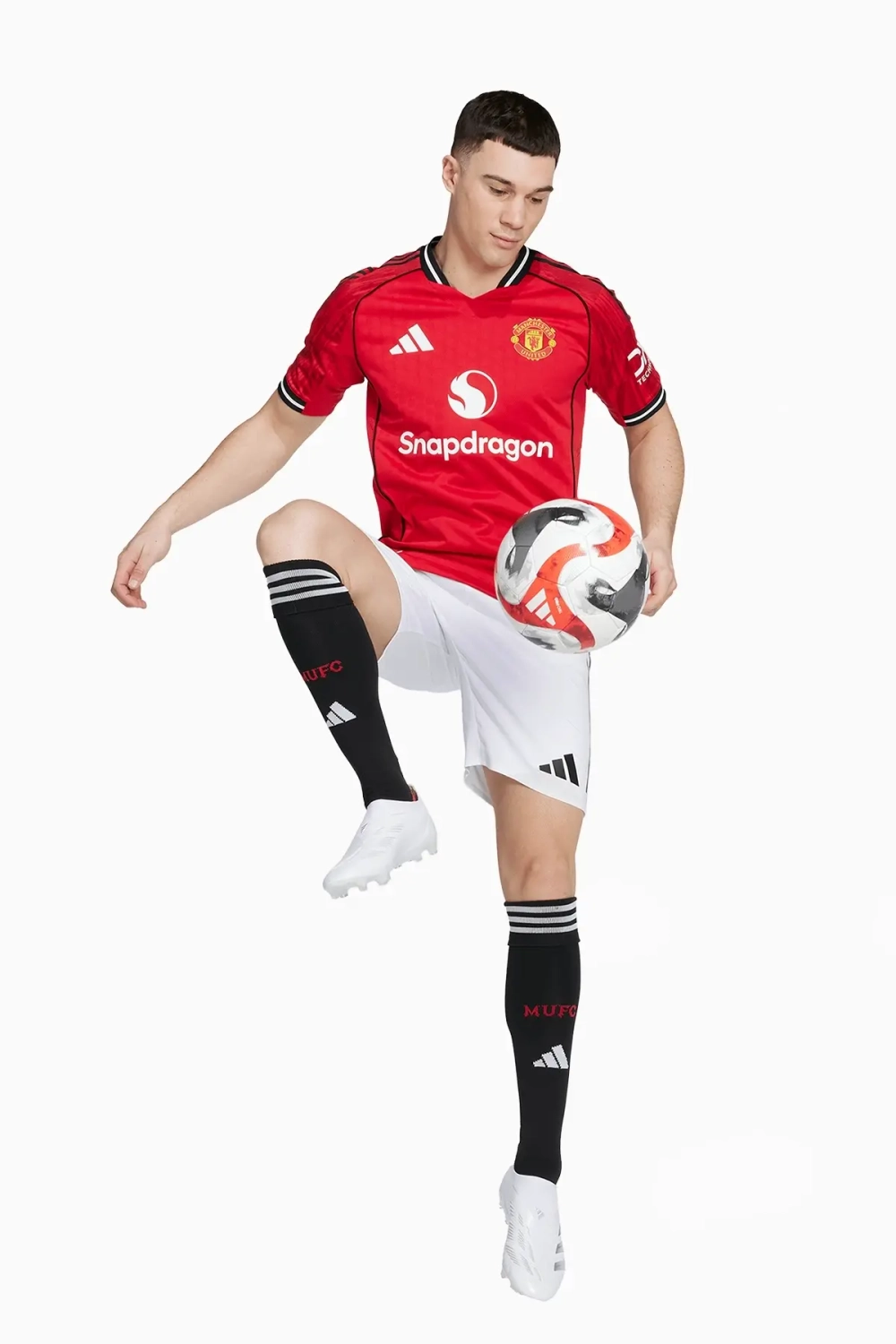 Футболка adidas Manchester United 25/26 Home Authentic - красный