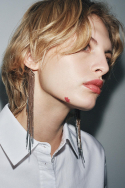 ZARA СЕРЬГИ-КАФФЫ С КАСКАДОМ ЦЕПОЧЕК, ЗОЛОТОЙ\СЕРЕБРЯНЫЙ