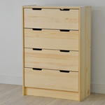 Дизайнерский деревянный комод Раст с ящиками, из массива сосны