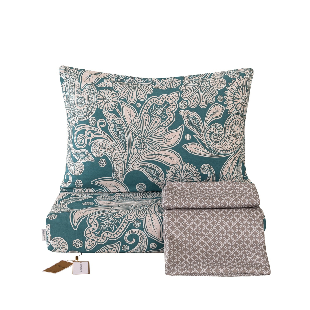 Комплект постельного белья Люкс Сатин 100% хлопок на резинке AR320