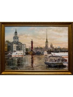 Картина маслом Дворцовый мост Артемис