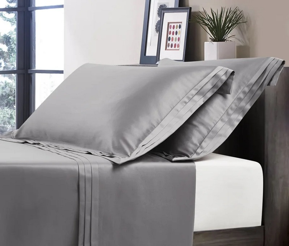 Пододеяльник 150x210 Sharmes Soho лилово-серый