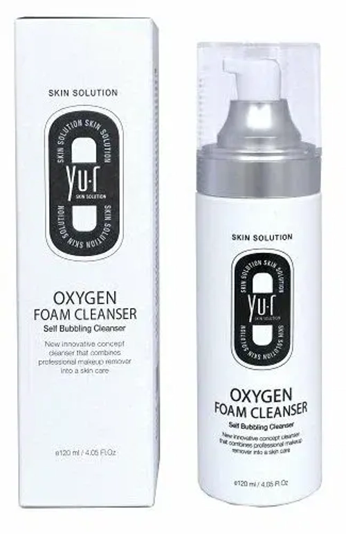 YU.R Пенка кислородная для умывания увлажняющая - Oxygen foam cleanser, 120мл
