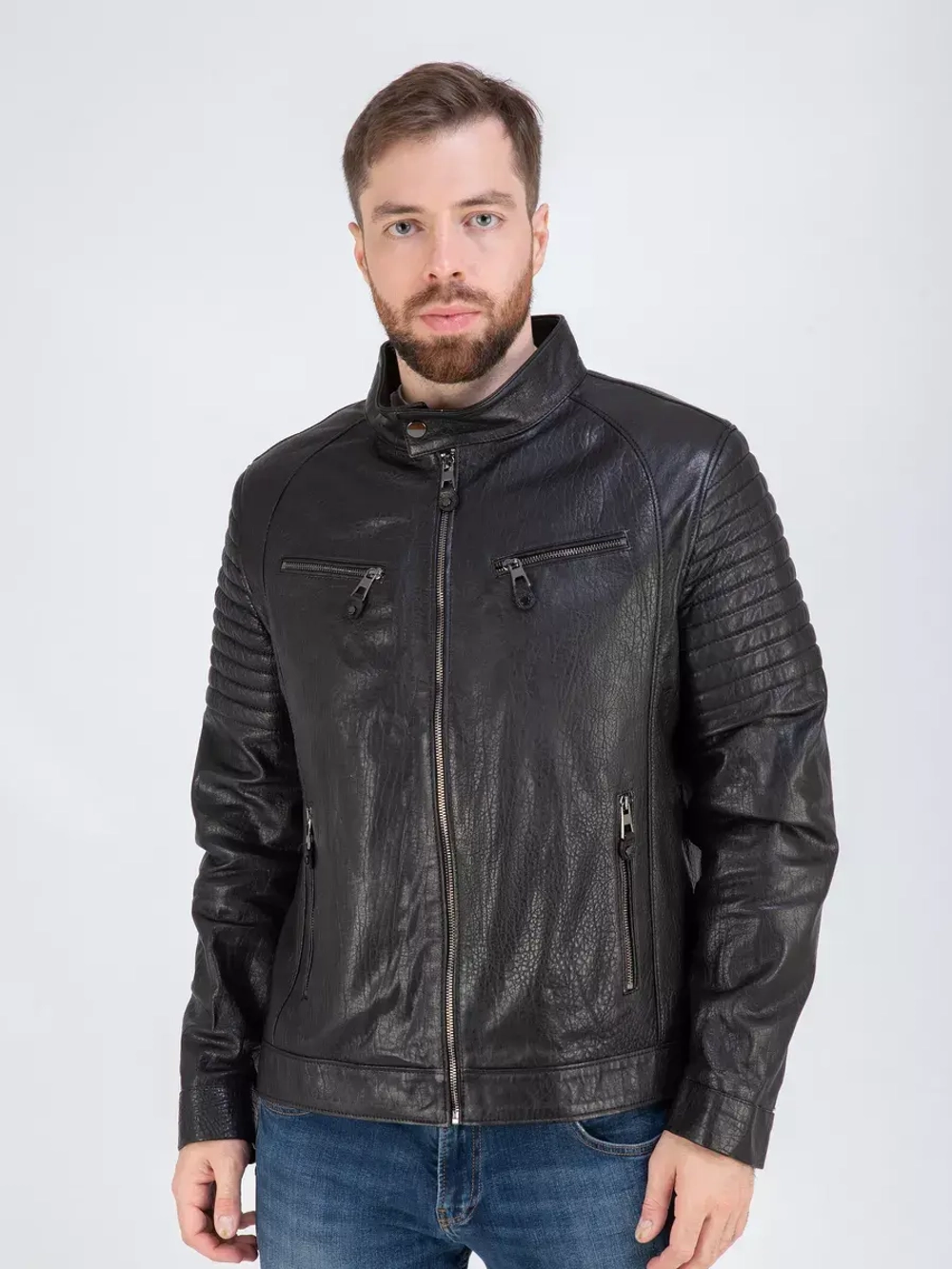 Кожаная куртка демисезонная Турция