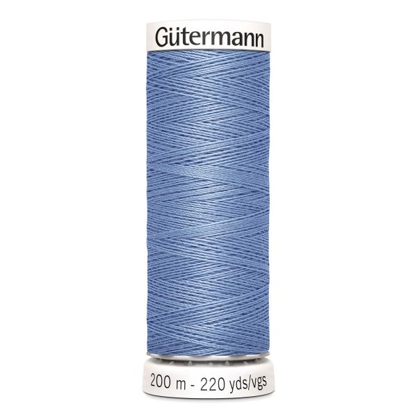 Нитки универсальные Gutermann Sew-all 100 (200 метров), 5 кат. | 074 сиренево-джинсовый